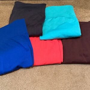 Women's Multi-Color Leggings Set